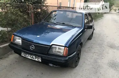 Opel Ascona 1986 - пробіг 318 тис. км