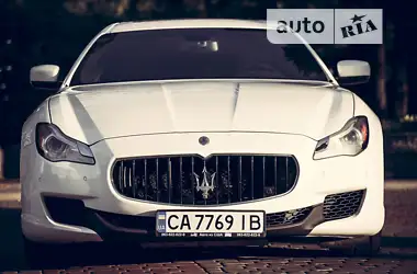 Maserati Quattroporte 2014 - пробег 79 тыс. км