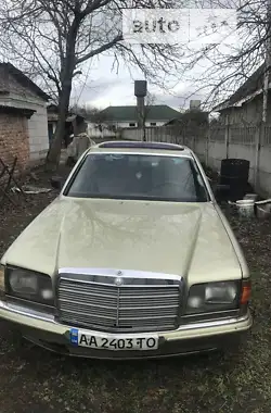 Mercedes-Benz S-Class 1988 - пробег 580 тыс. км