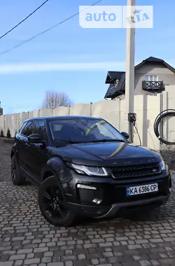 Land Rover Range Rover Evoque 2016 - пробег 90 тыс. км