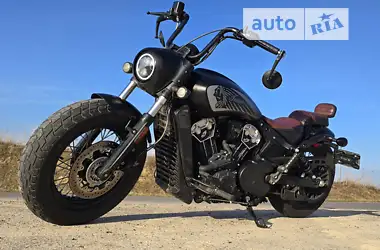 Indian Scout Bobber Black Edition 2021 - пробег 4 тыс. км