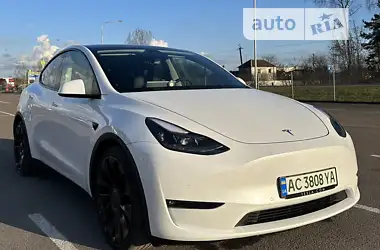 Tesla Model Y 2021 - пробіг 37 тис. км