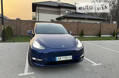 Tesla Model Y 2022 - пробег 40 тыс. км