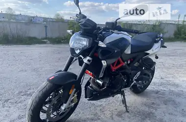 Aprilia Shiver 900 2017 - пробег 16 тыс. км