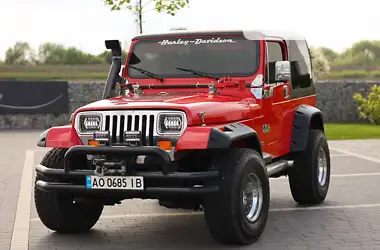 Jeep Wrangler 1990 - пробег 160 тыс. км