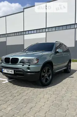 BMW X5  2001 - пробег 192 тыс. км