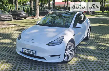 Tesla Model Y 2021 - пробег 39 тыс. км