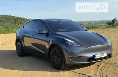 Tesla Model Y 2021 - пробег 30 тыс. км