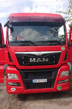 MAN TGX TGX 18.400 2014 - пробег 633 тыс. км