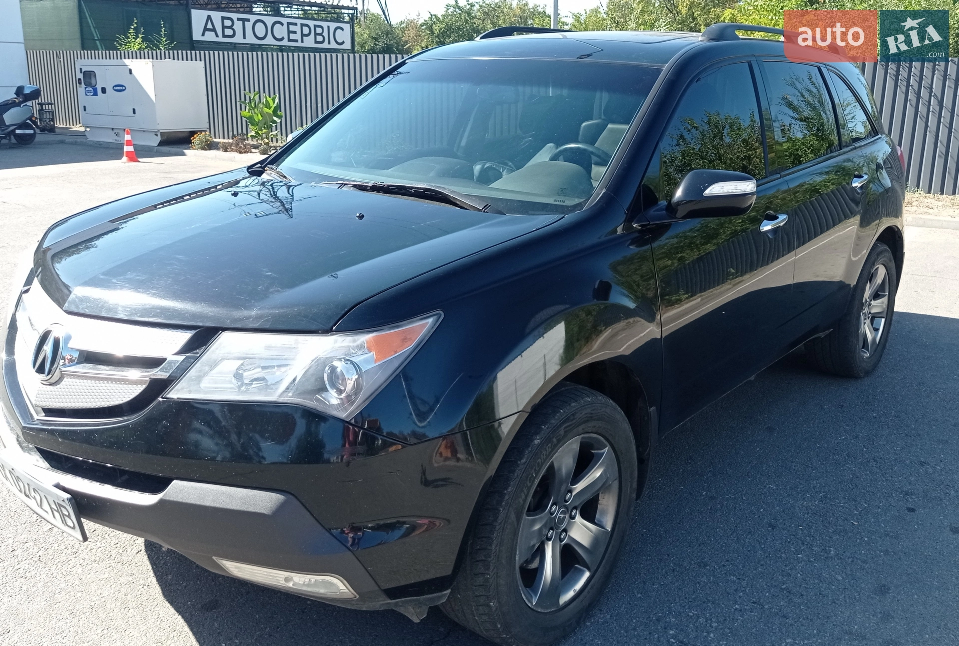 Acura MDX 2008 VIN 2HNYD28718H545629 фото оголошення 2 з 12