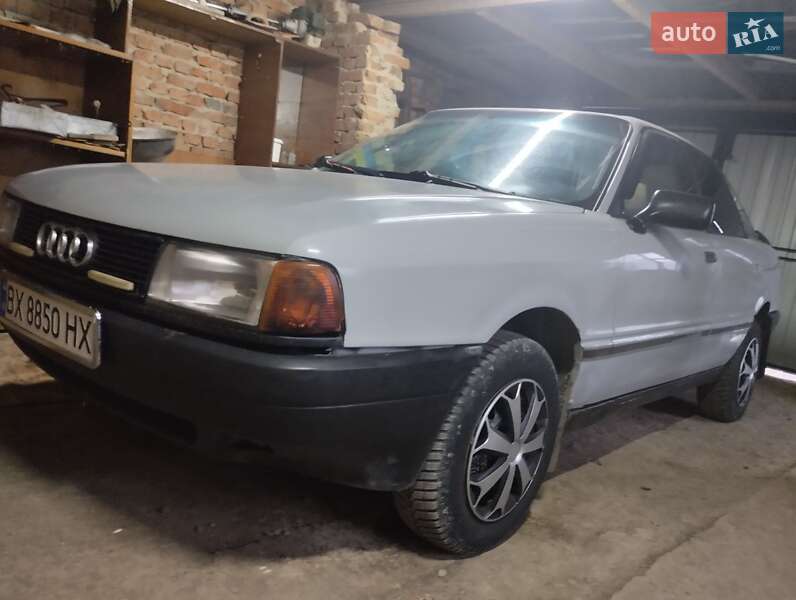 Седан Audi 80 1986 в Ярмолинцах