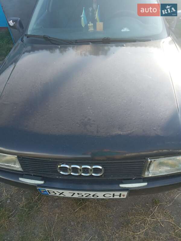 Audi 80 1987 Audi 80 1987