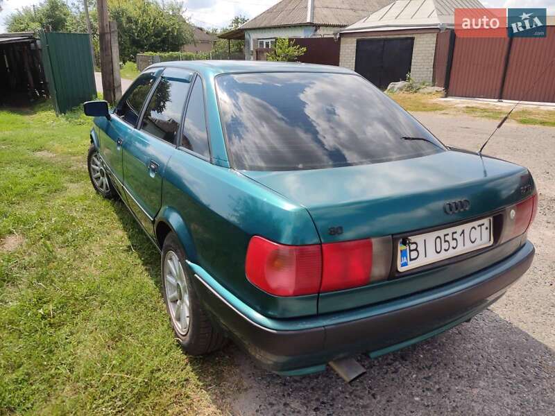 Седан Audi 80 1993 в Решетиловке фото 7 Седан Audi 80 1993 в Решетиловке