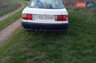 Седан Audi 80 1988 в Тульчині