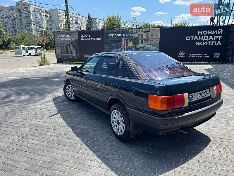 Седан Audi 80 1991 в Полтаві