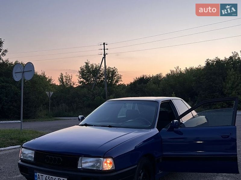 Седан Audi 80 1988 в Городенці фото Седан Audi 80 1988 в Городенці