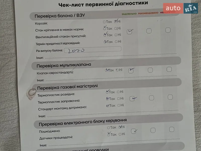 Седан Audi 80 1994 в Львове документ