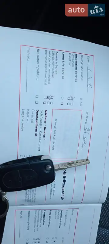 Хэтчбек Audi A3 2000 в Виннице документ