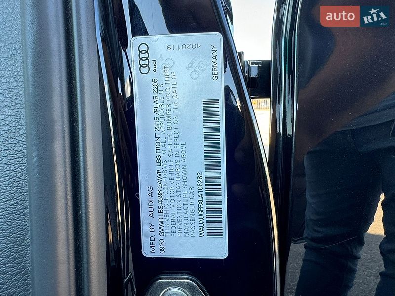 Седан Audi A3 2020 в Киеве
