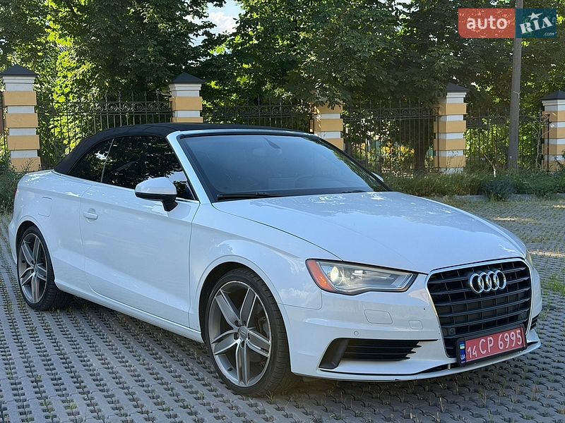 Кабріолет Audi A3 2015 в Тульчині