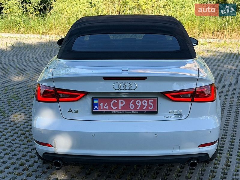 Кабріолет Audi A3 2015 в Тульчині