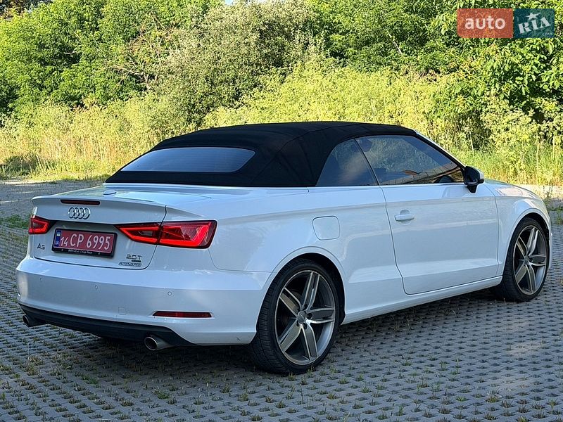 Кабріолет Audi A3 2015 в Тульчині