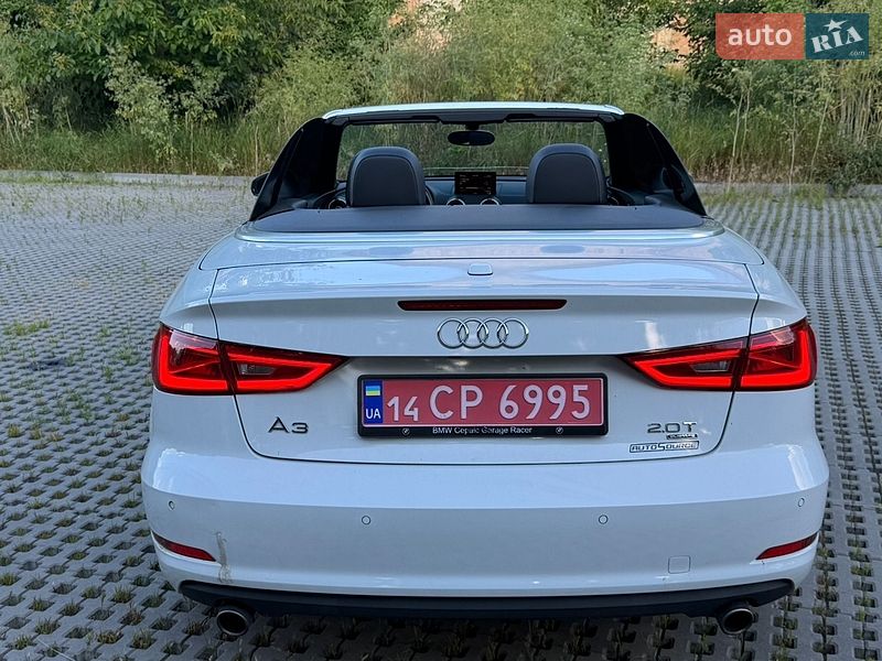 Кабріолет Audi A3 2015 в Тульчині