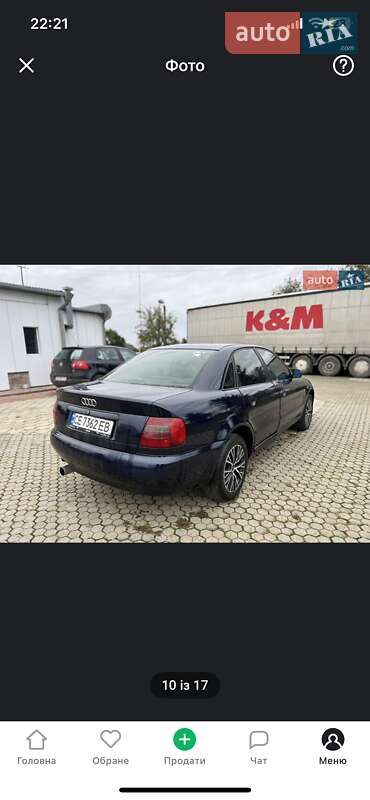 Седан Audi A4 1997 в Черновцах
