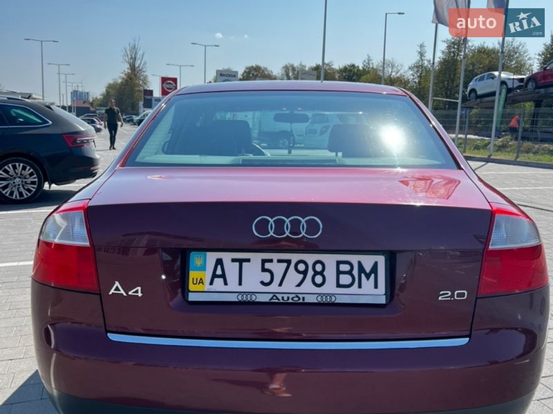 Седан Audi A4 2001 в Ивано-Франковске