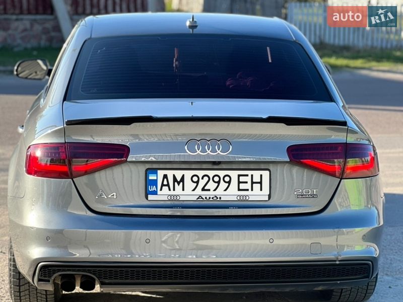Седан Audi A4 2015 в Житомирі фото 7 Седан Audi A4 2015 в Житомирі
