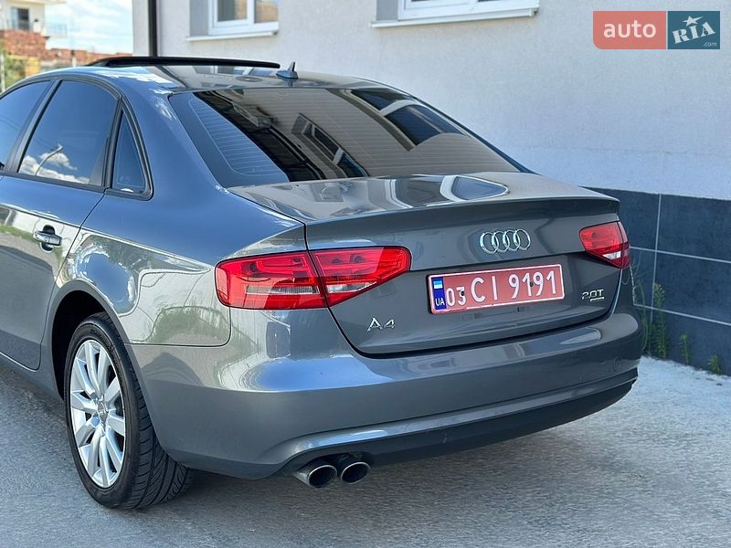 Седан Audi A4 2014 в Ужгороді