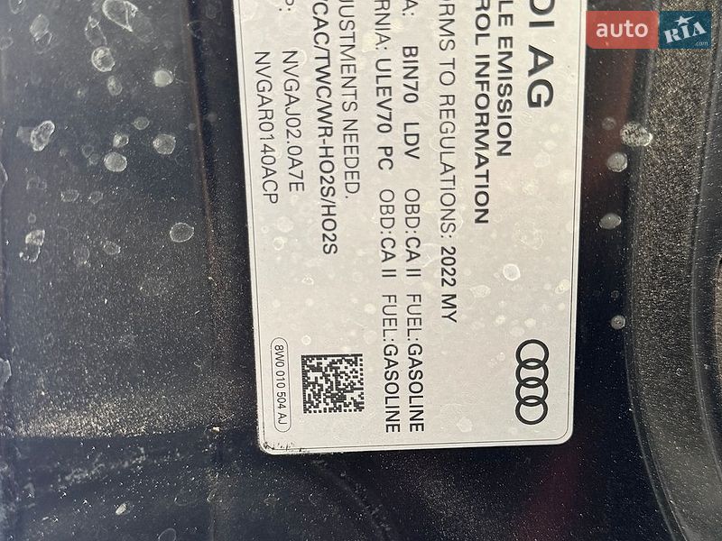 Седан Audi A4 2022 в Вінниці фото 50 Седан Audi A4 2022 в Вінниці