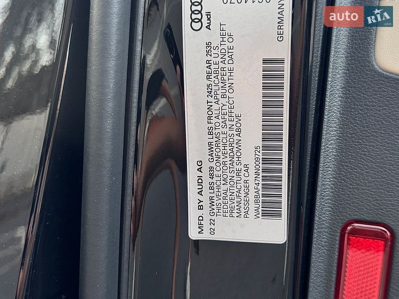 Седан Audi A4 2022 в Вінниці фото 51 Седан Audi A4 2022 в Вінниці