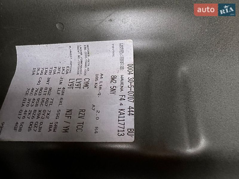 Седан Audi A4 2019 в Львові