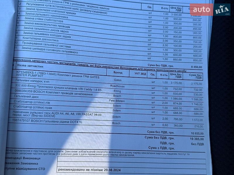Седан Audi A4 2004 в Києві
