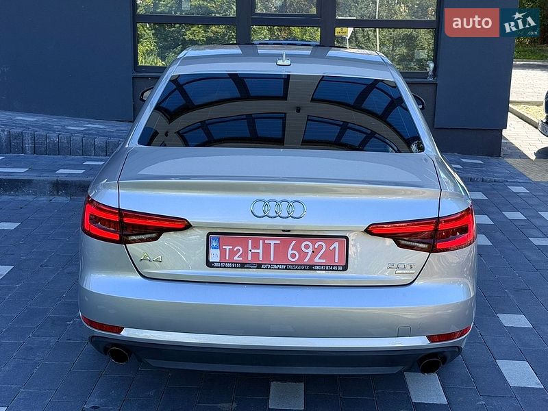 Седан Audi A4 2017 в Трускавце
