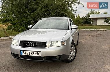 Седан Audi A4 2002 в Полтаве
