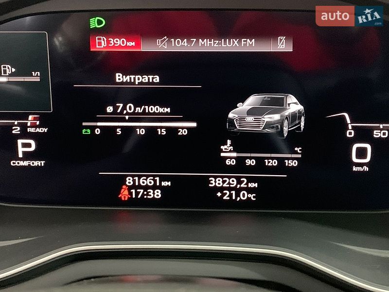 Седан Audi A4 2020 в Львові