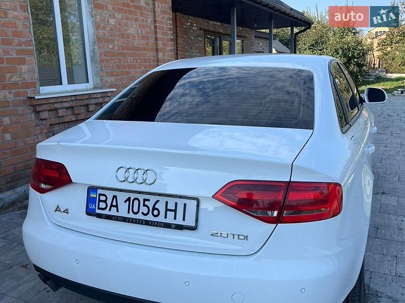 Седан Audi A4 2009 в Новомиргороді