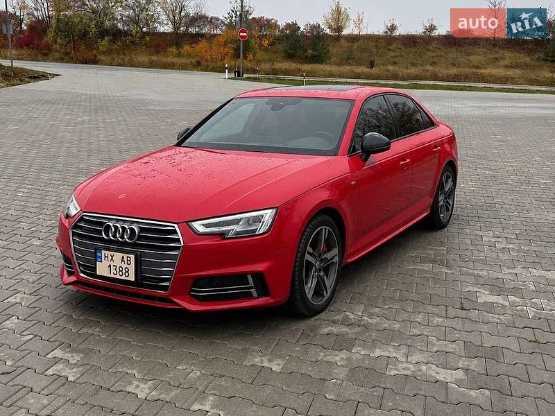 Седан Audi A4 2016 в Львове