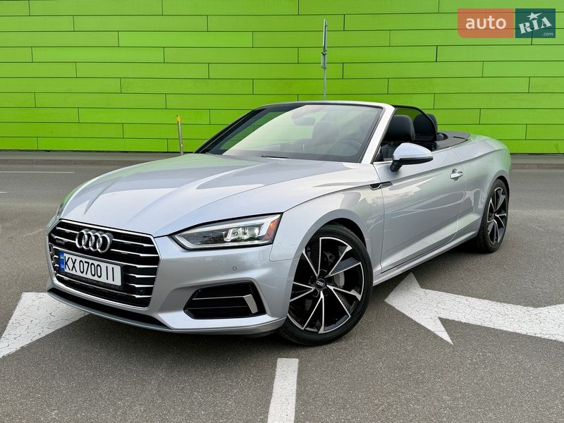 Кабриолет Audi A5 2018 в Киеве