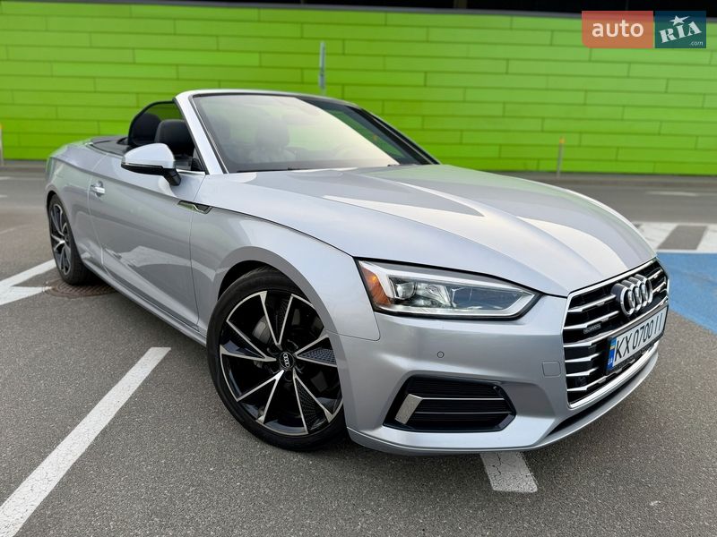 Кабриолет Audi A5 2018 в Киеве