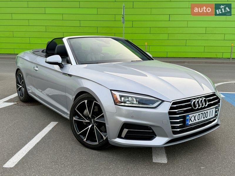 Кабриолет Audi A5 2018 в Киеве