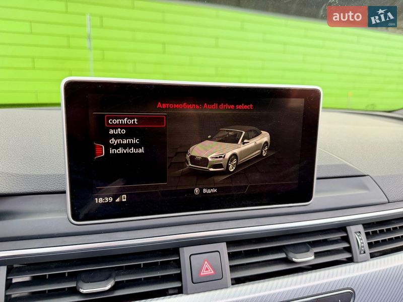 Кабриолет Audi A5 2018 в Киеве