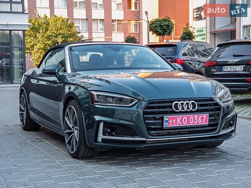Кабриолет Audi A5 2017 в Ровно