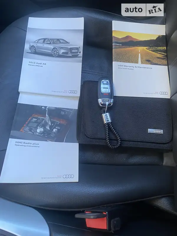 Седан Audi A6 2012 в Ужгороді документ