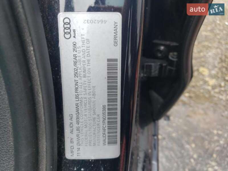 Седан Audi A6 2014 в Львове