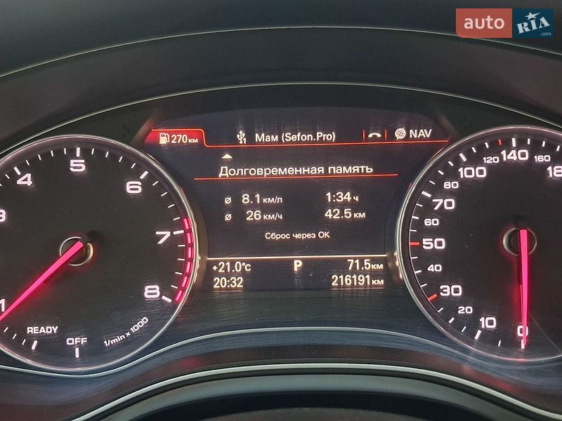 Седан Audi A6 2015 в Вараше
