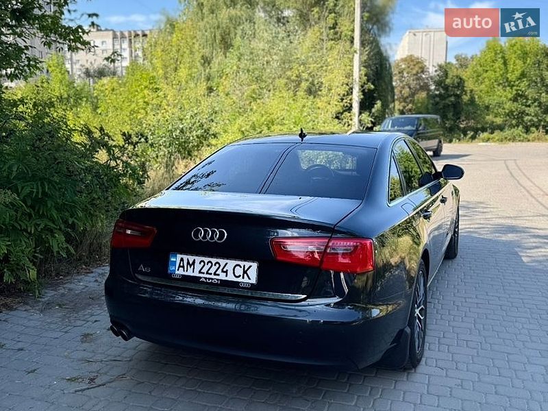 Седан Audi A6 2012 в Житомирі фото 3 Седан Audi A6 2012 в Житомирі