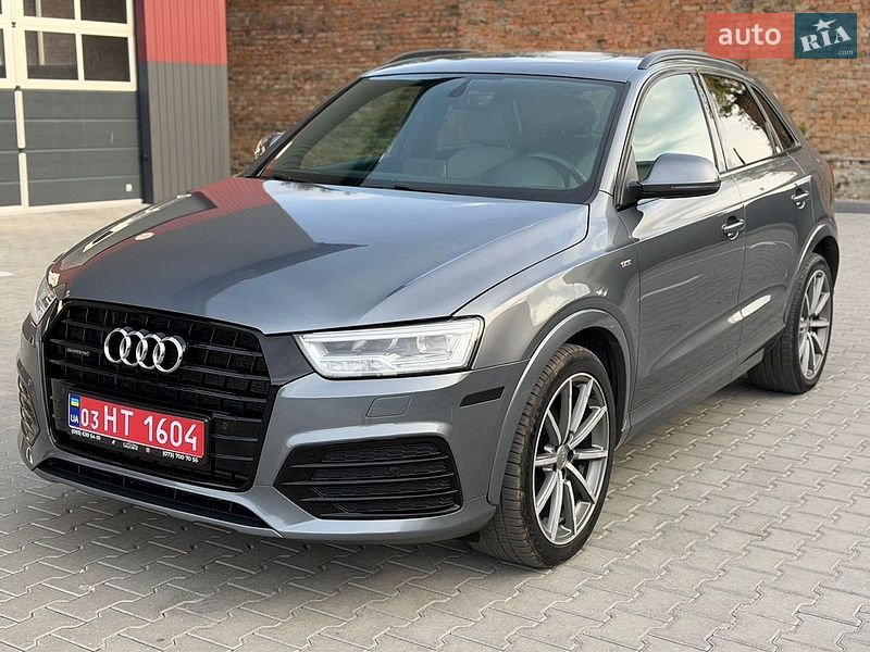 Внедорожник / Кроссовер Audi Q3 2017 в Дубно
